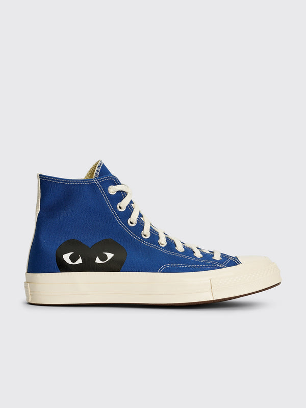 Comme des Garçons Play x Converse Chuck 70 Hi Blue Quartz - Sneakers