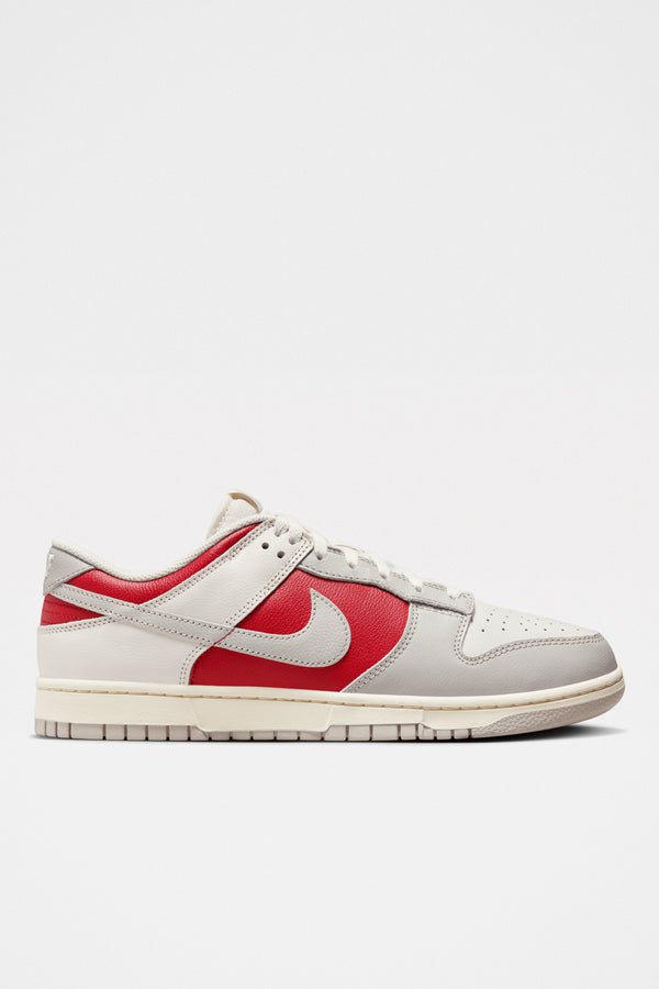 Nike Dunk Low Retro Phantom Gym Red Sneakers