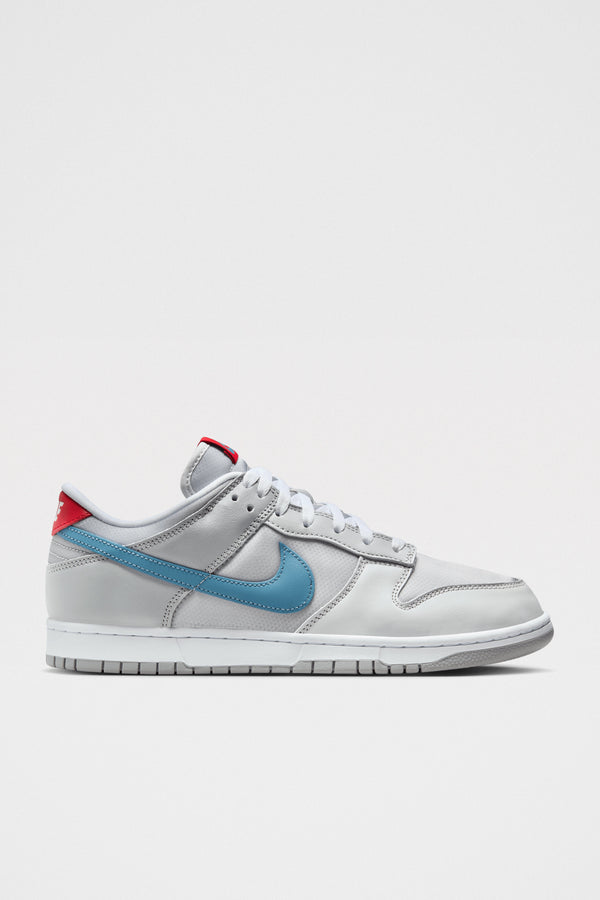 Nike Dunk Low QS Metallic Silver  Aegean Storm - Sneakers