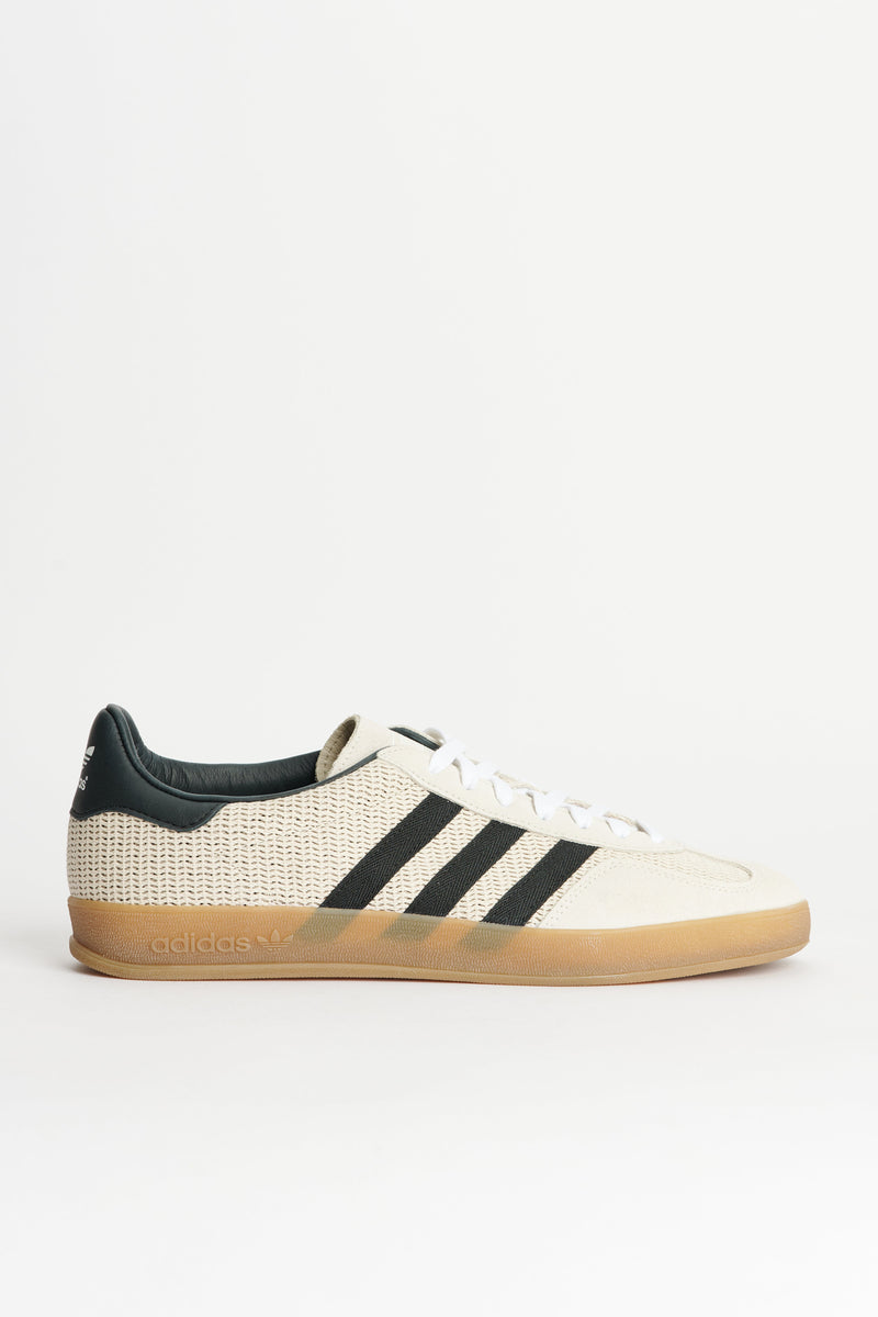 adidas Originals Gazelle Indoor Aluminum / Core Black - Sneakers