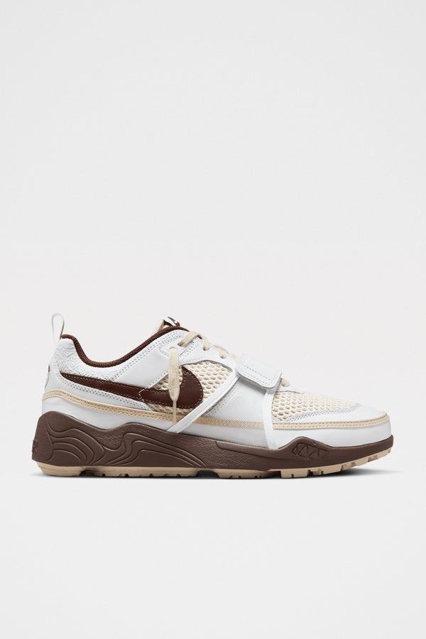 Nike x Travis Scott Zoom Field Jaxx White  Lt Chocolate - Sneakers