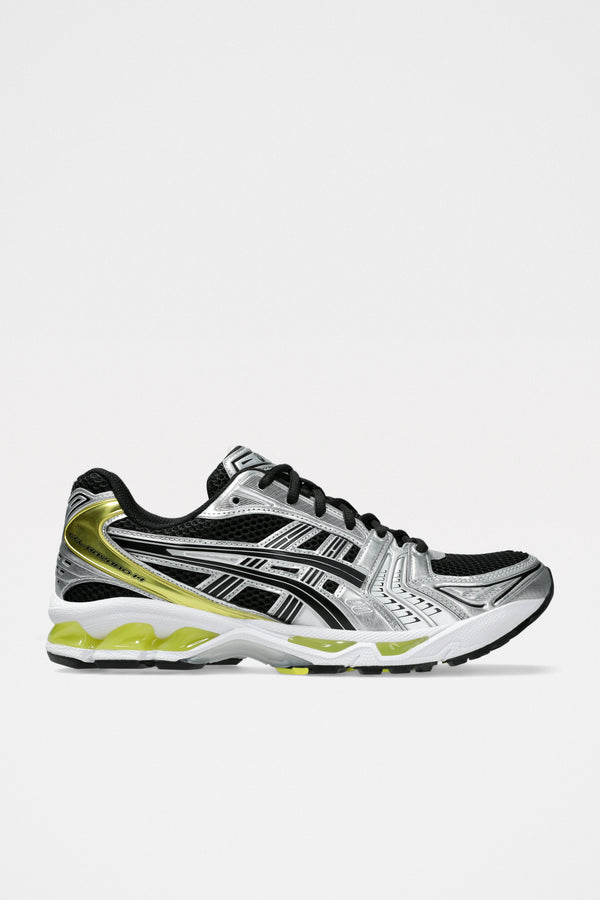 Asics Gel-Kayano 14 Black  Lemon Spark - Sneakers