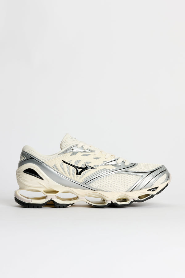 Mizuno Wave Prophecy LS Pristine  Silver - Sneakers