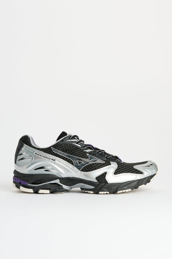 Mizuno Wave Rider 10 Black  Black Sand - Sneakers