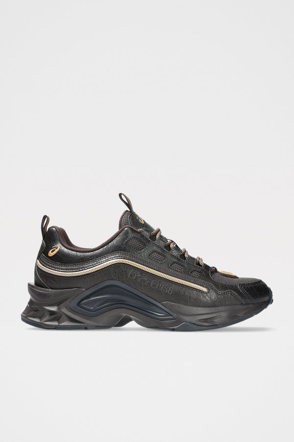 Asics x Otto 958 Protoblast-CMLVIII Dark Brown Pure Gold Sneakers