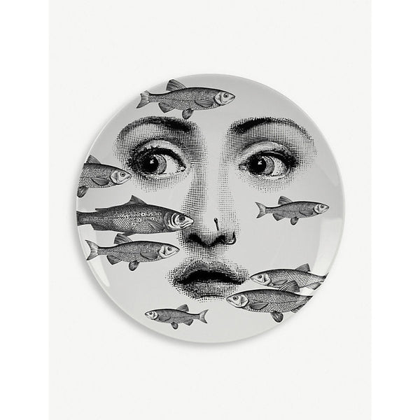 Fornasetti No. 392 porcelain wall plate 26cm