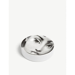 Fornasetti Tema e Variazioni ceramic ashtray 13cm | LYBSTORE