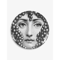 Fornasetti Tema e Variazioni no.111 porcelain wall plate 26cm | LYBSTORE