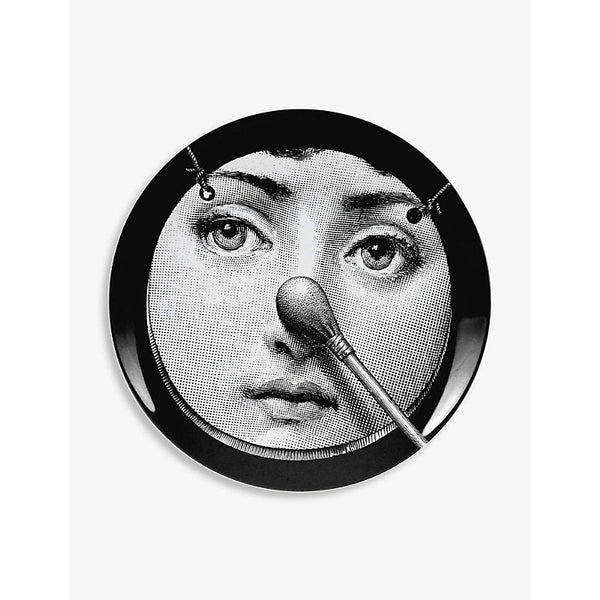 Fornasetti Tema e Variazioni no.161 porcelain wall plate 26cm | LYBSTORE