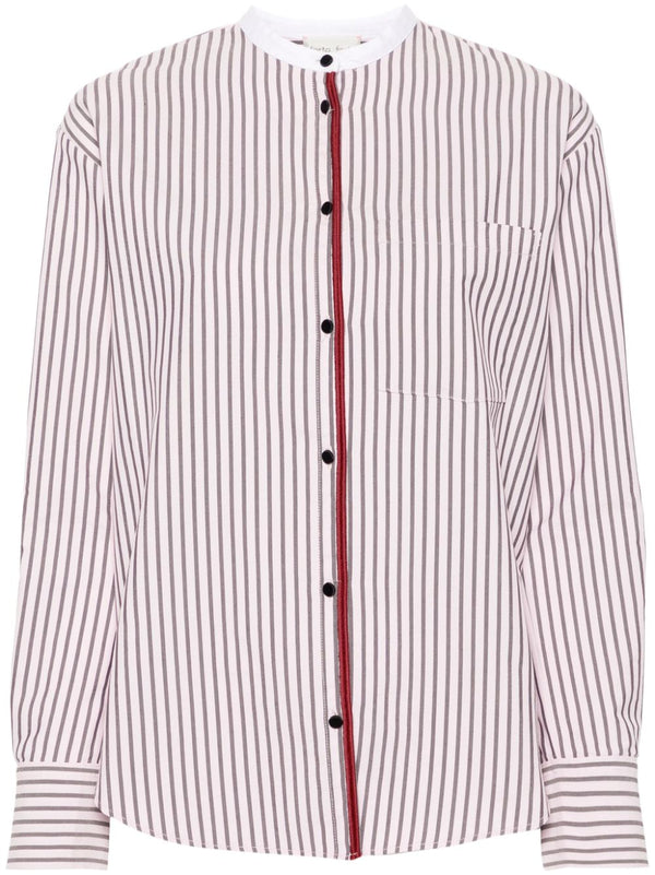 Forte Forte Cotton Blend Striped Shirt