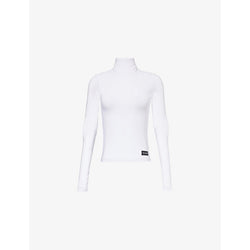 Womens Forza Collective Turtleneck long-sleeves stretch-woven top