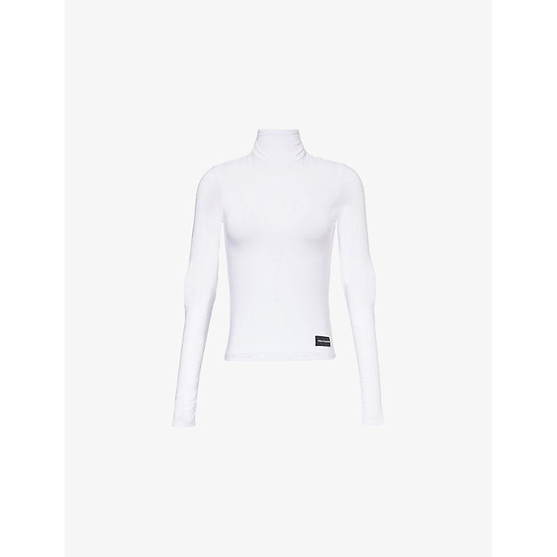 Womens Forza Collective Turtleneck long-sleeves stretch-woven top