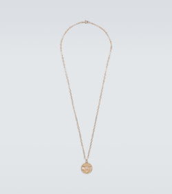 FoundRae Strength 18kt gold pendant necklace with diamond