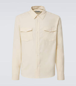 Frame Cotton and wool shirt