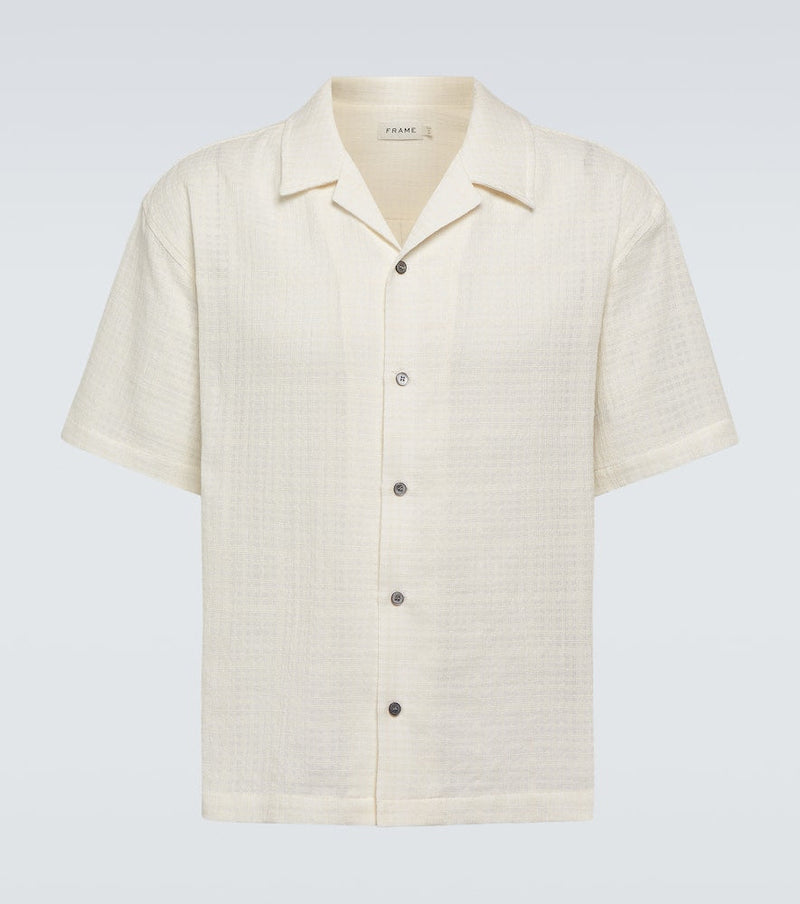 Frame Cotton bowling shirt