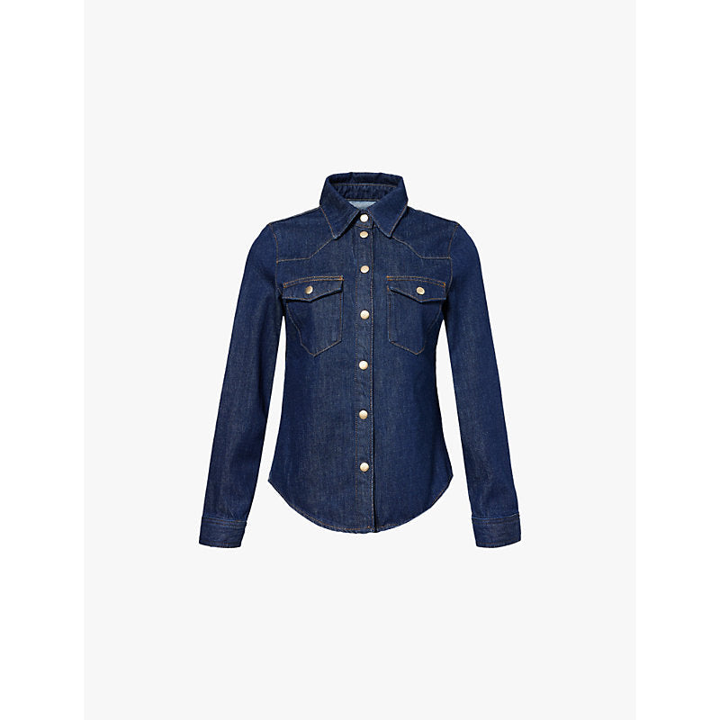 Frame Heritage two-buttoned-pockets denim shirt