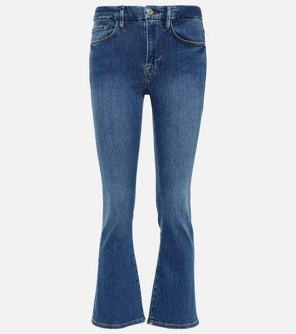 Frame Le Crop Mini mid-rise bootcut jeans | LYBSTORE