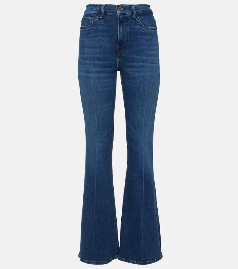 Frame Le Easy Flare high-rise flared jeans | LYBSTORE