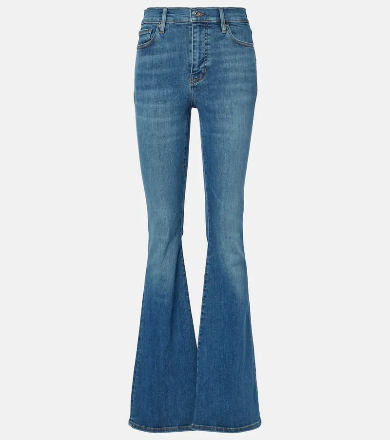 Frame Le High Flare high-rise flared jeans