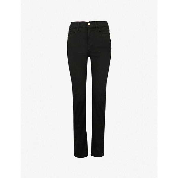 Womens Frame Le High Straight high-rise straight-leg jeans