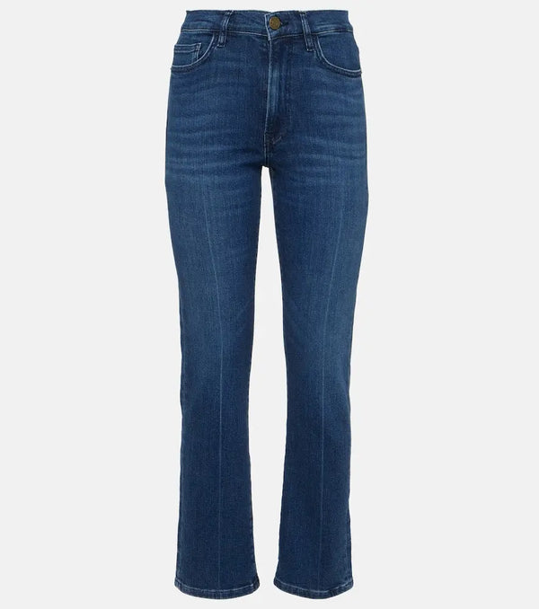 Frame Le High Straight mid-rise jeans | LYBSTORE