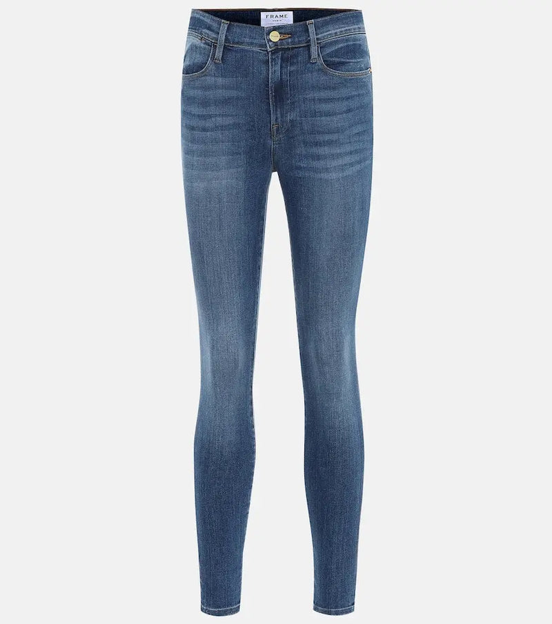 Frame Le High high-rise skinny jeans | LYBSTORE