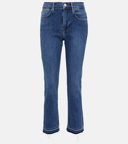 Frame Le High high-rise straight jeans