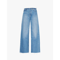 Frame Le Low Baggy wide-leg low-rise recycled-denim jeans