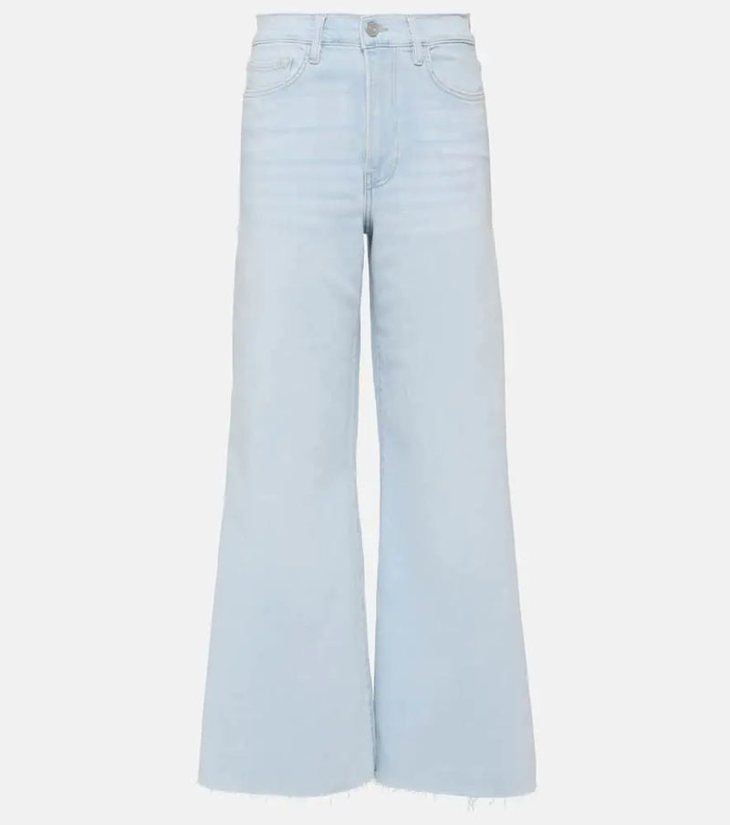 Frame Le Palazzo cropped wide-leg jeans | LYBSTORE