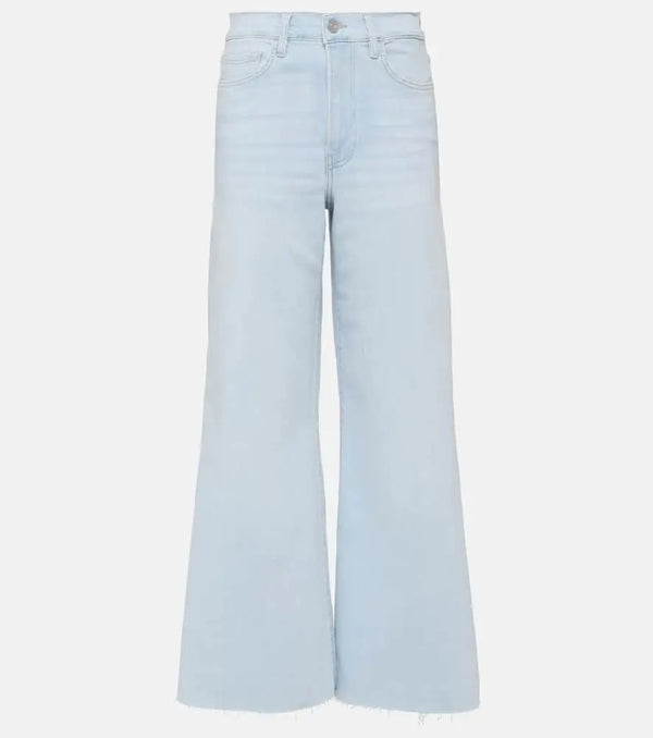 Frame Le Palazzo cropped wide-leg jeans