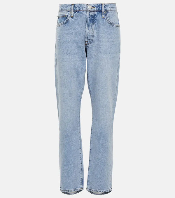 Frame Le Slouch mid-rise straight jeans | LYBSTORE