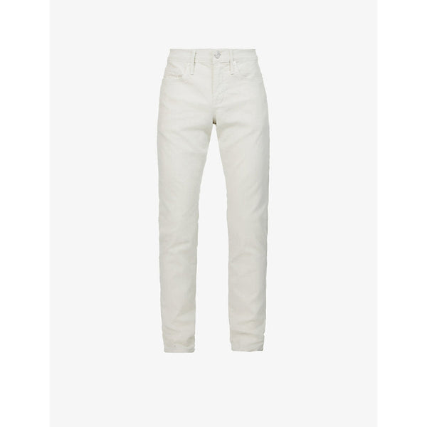 Frame L'homme slim-fit slim-leg stretch-woven trousers