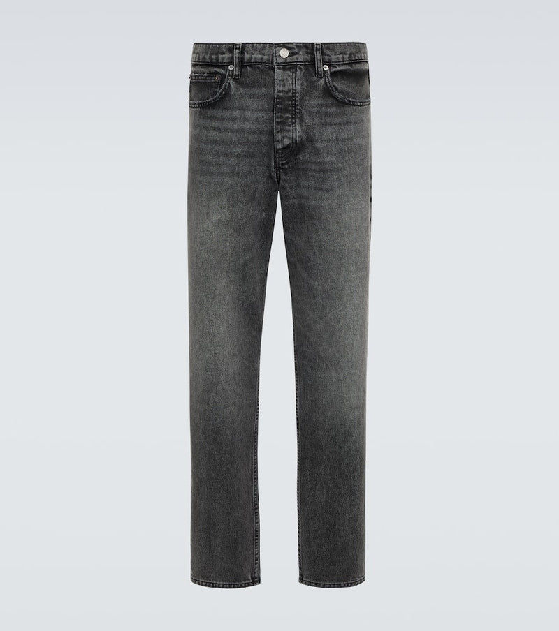 Frame Mid-rise straight jeans