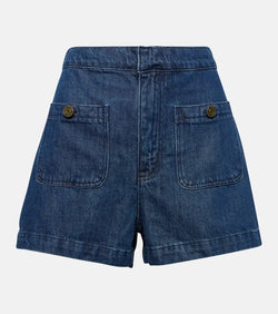 Frame Patch Pocket Trouser denim shorts