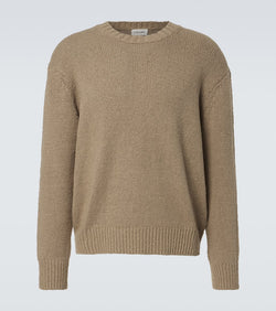 Frame Ribbed-knit cotton sweater