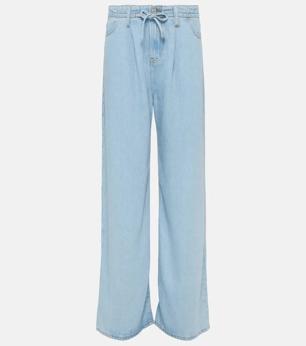 Frame Super Drape Drawstring wide-leg jeans | LYBSTORE