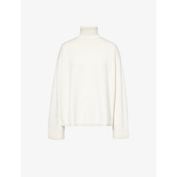  Frankie Shop Rhea turtleneck wool and cotton-blend jumper