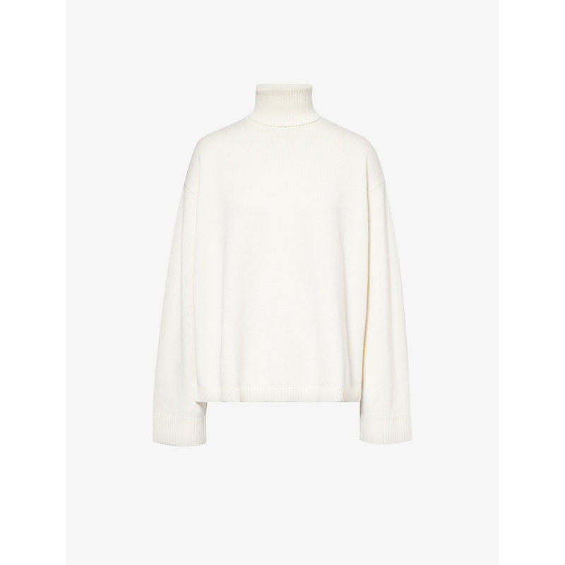  Frankie Shop Rhea turtleneck wool and cotton-blend jumper