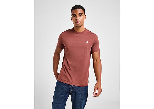 Fred Perry Crewneck T-Shirt Brown