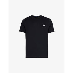 Fred Perry Ringer logo-embroidered cotton-jersey T-shirt