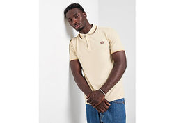 Fred Perry Twin Tipped Polo Shirt Beige