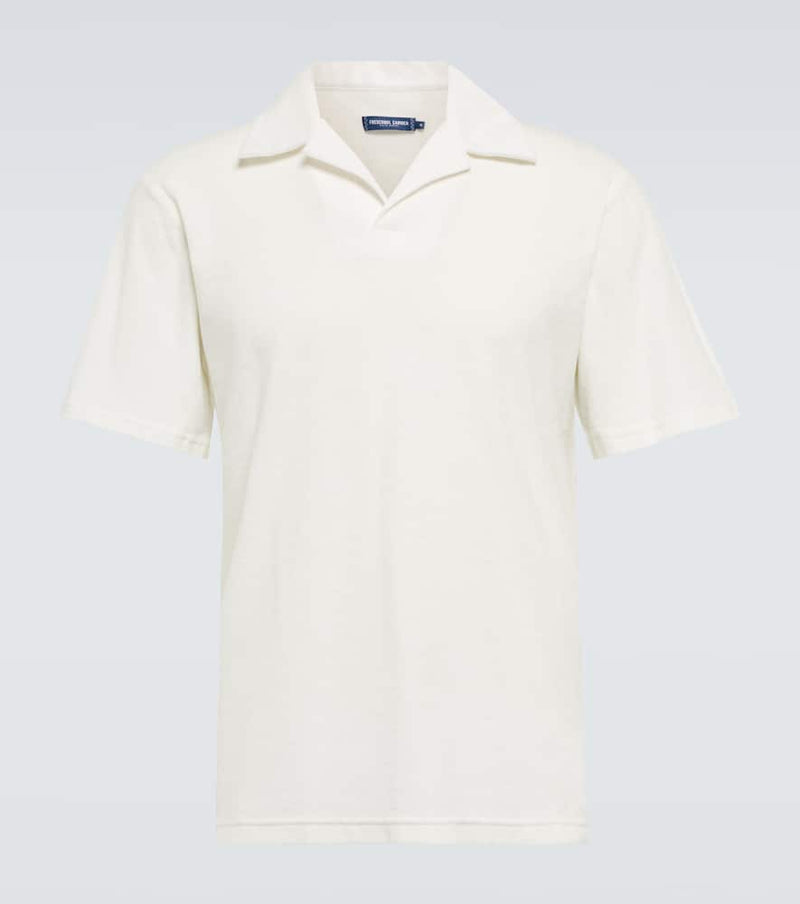 Frescobol Carioca Faustino terry polo shirt