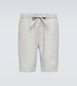 Frescobol Carioca Felipe linen and cotton shorts