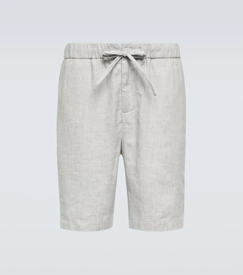 Frescobol Carioca Felipe linen and cotton shorts