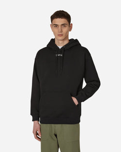 Fucking Awesome Outline Drip Hooded Sweatshirt Black