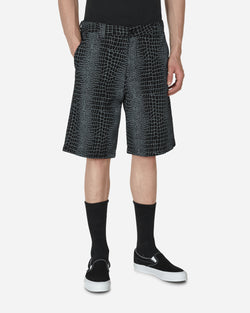 Fucking Awesome Crocodile Shorts Black