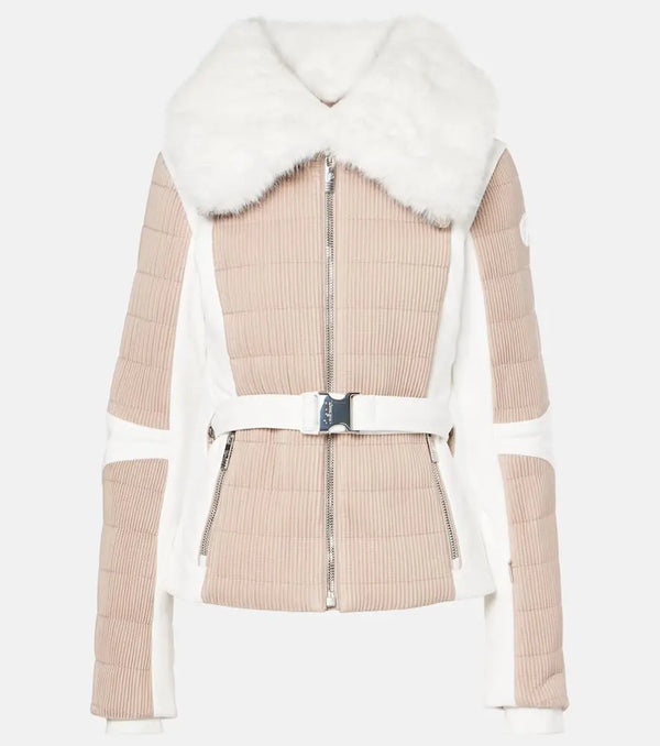 Fusalp Gitu faux fur-trimmed ski jacket