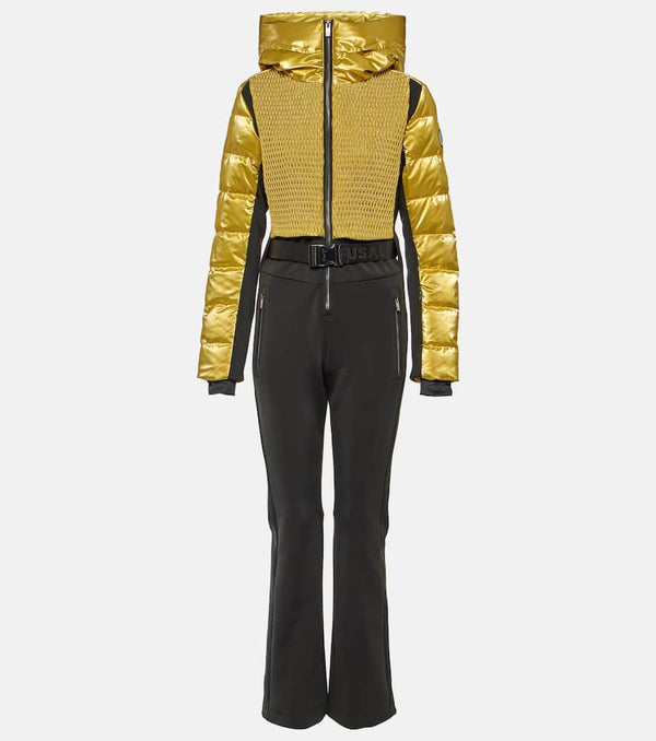 Fusalp Marie down-paneled ski suit