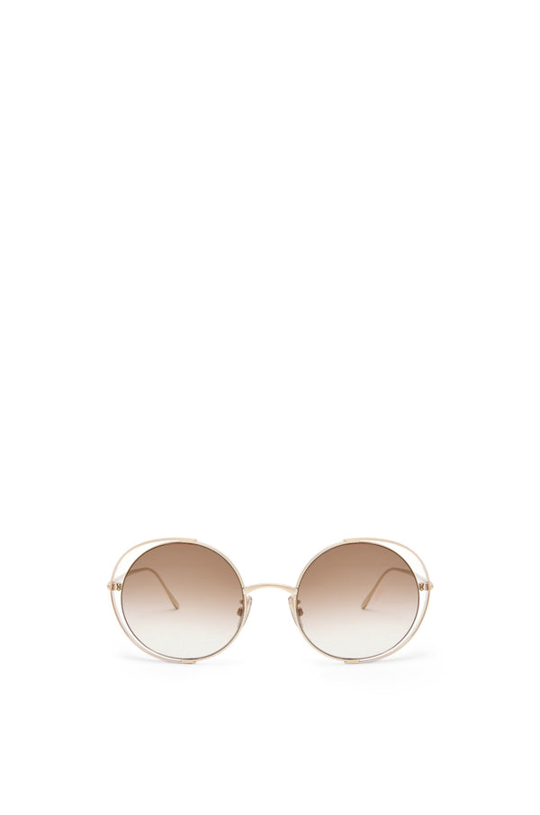 Cutout Round sunglasses