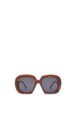 Square halfmoon sunglasses